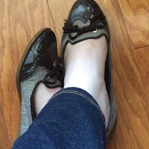 Sperry | Top Sider Patent and Houndstooth Flats